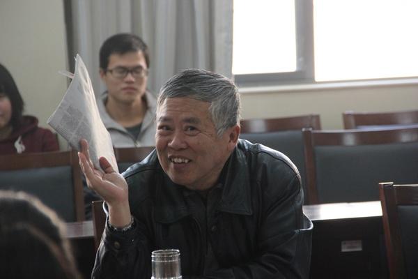李建平总经理与同学们谈论人生目标