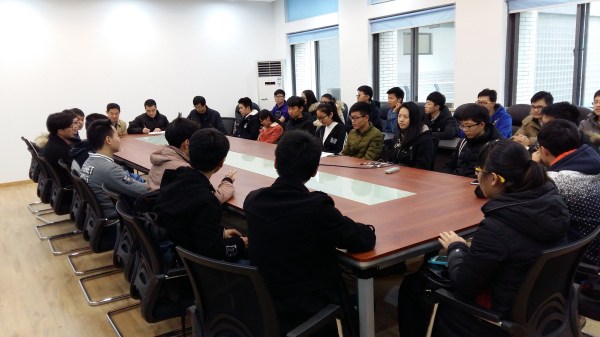 计算机科学专业座谈会现场