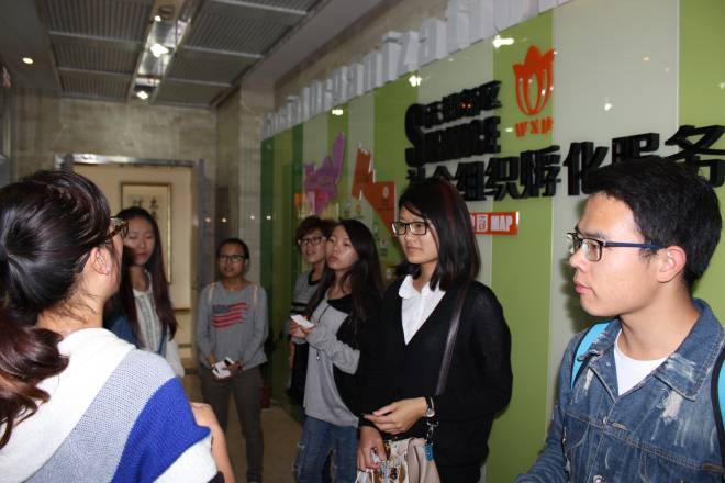 参观无锡市新区社会工作协会