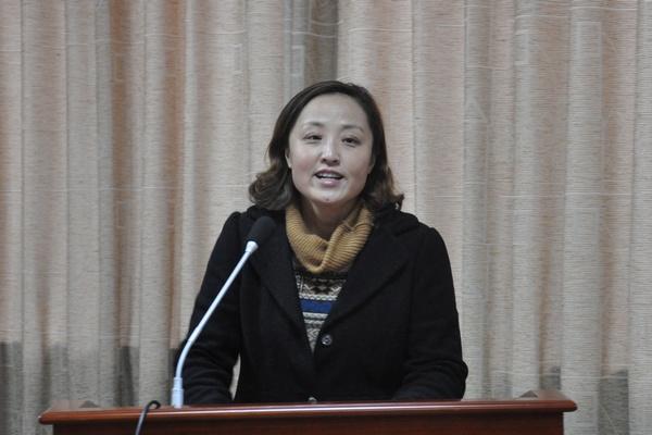 生物工程学院党委书记高雪梅致欢迎辞