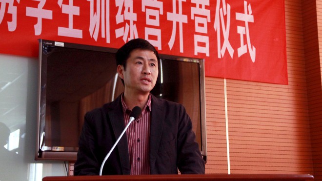 校党委常委、组织部长戴月波讲话