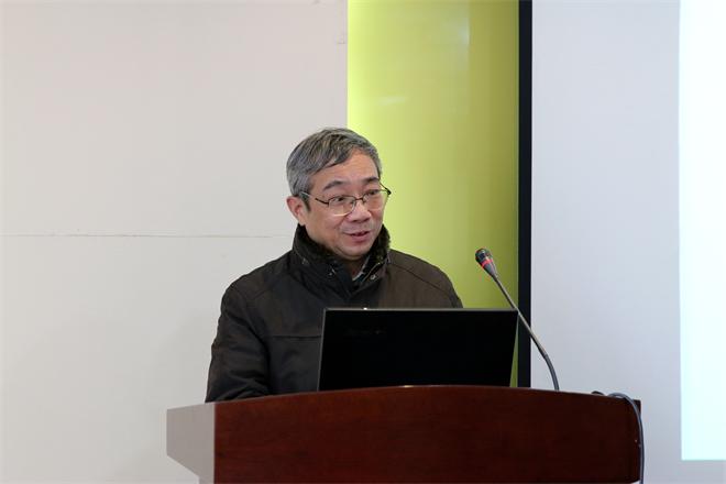 蒋明宏教授在演讲