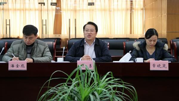 共青团江苏省委副书记司勇一行来我校调研工作