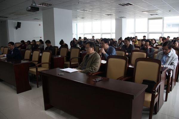 校组织部部长戴月波赴继网学院宣讲十八大和校第三次党代会精神