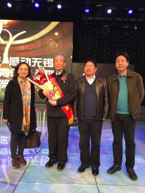 现场合影