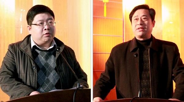 校团委书记刘长青、后勤保障系统党委书记王剑星分别发言