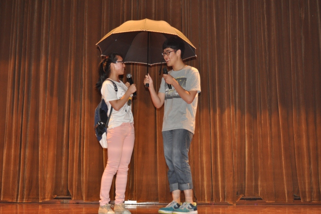 精彩的表演