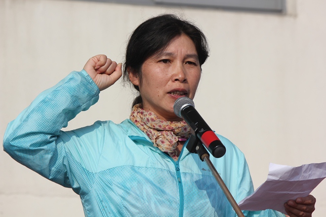 陈静文老师代表全体裁判员宣誓