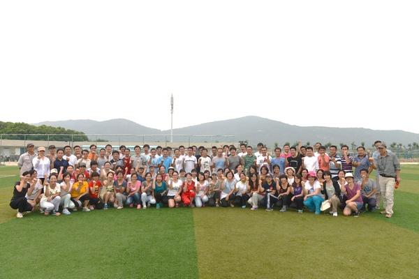 参加培训新入职教师合影