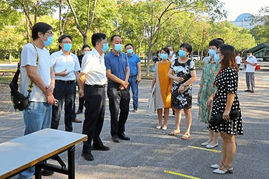 无锡市高校开学指导工作组来校督查秋季开学工作