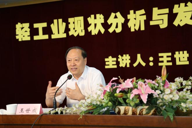 王世成副会长做演讲