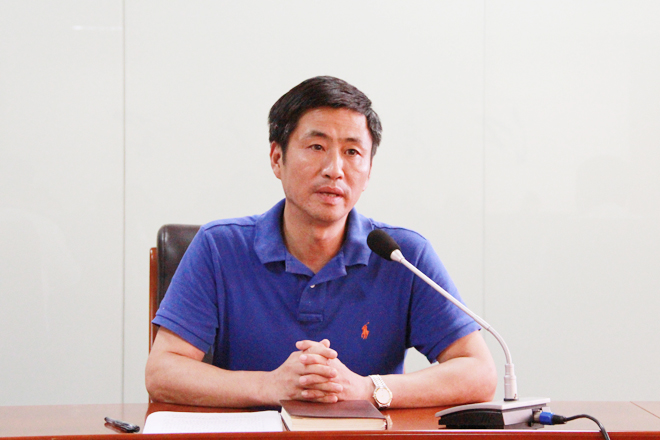 校党委常委、组织部长戴月波出席会议并讲话