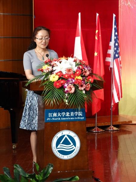 毕业生家长代表发言