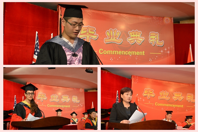 学生代表、家长代表、教师代表发言