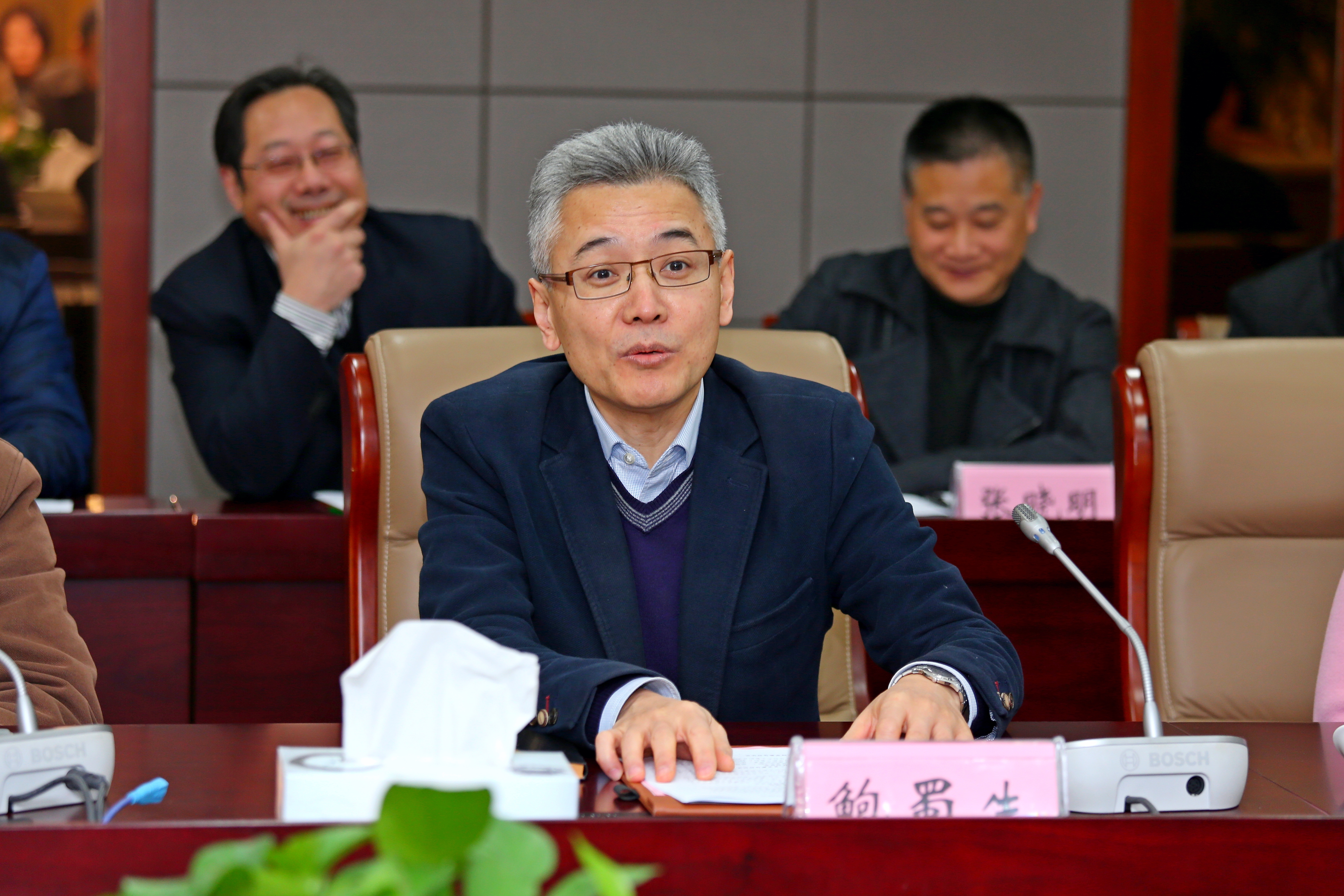 省宗教局政法处处长鲍蜀生介绍调研目的及内容