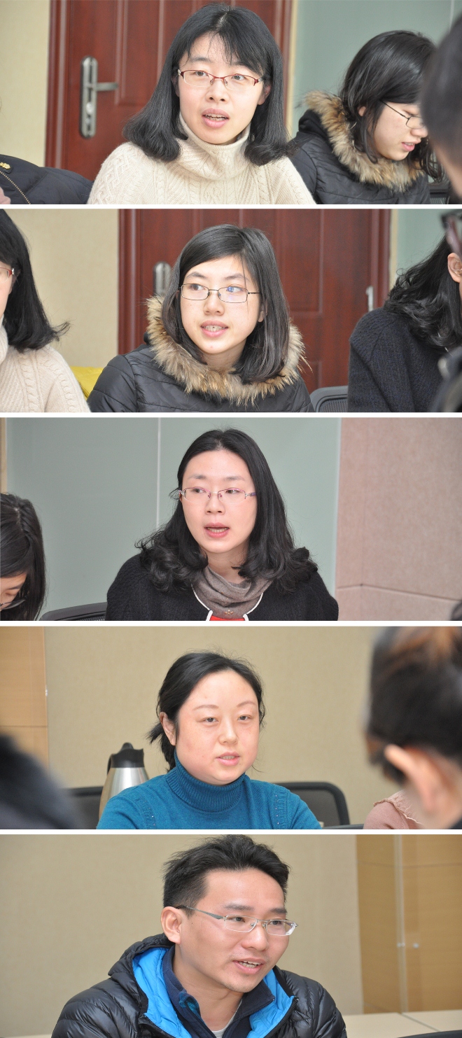 与会辅导员发言