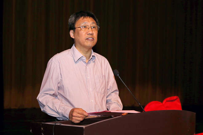 江南大学党委副书记、纪委书记周小浦代表学校致欢迎辞