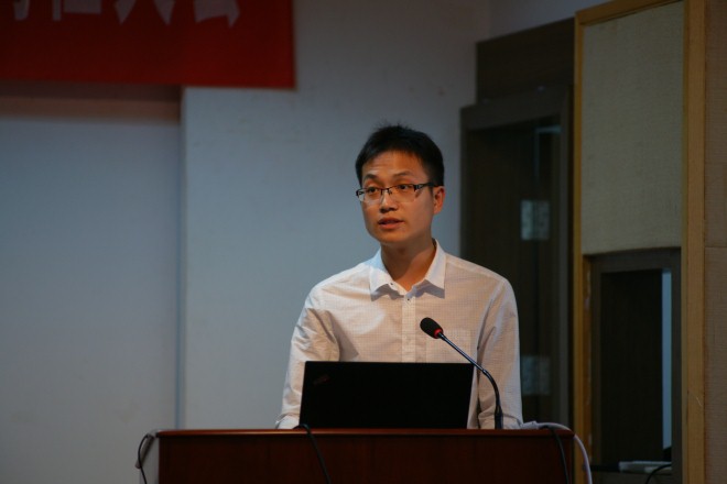 大仪共享助理代表邹小鹏发言