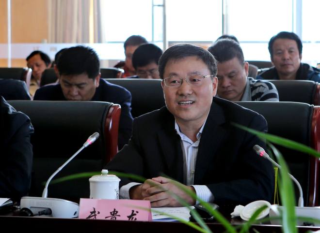 校党委书记武贵龙致辞