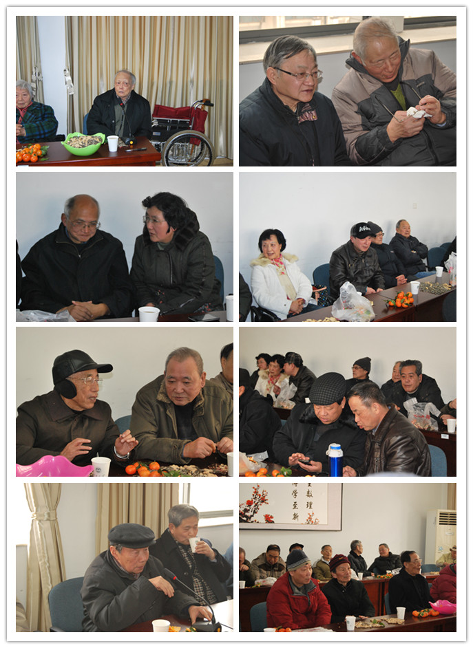 退休老领导、老教师畅叙深厚友情