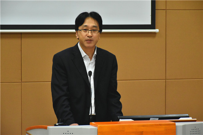 江南大学商学院副院长武戈作平台建设可行性报告