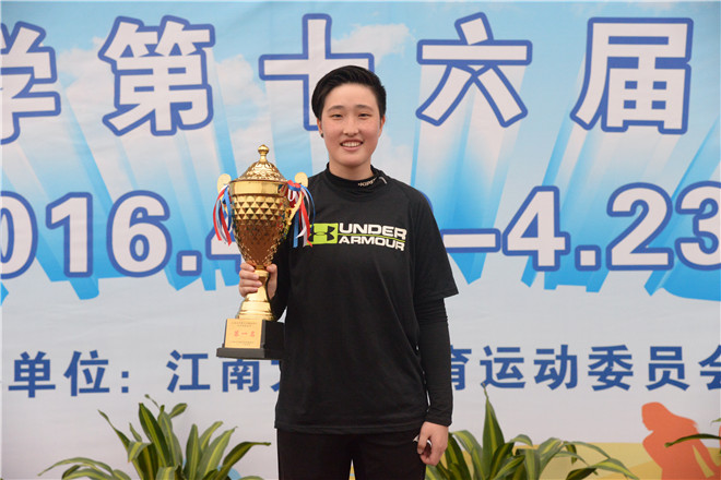 我院荣获学生组团体总分第一
