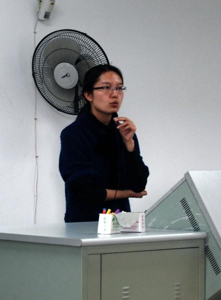 秦洁老师做讲座