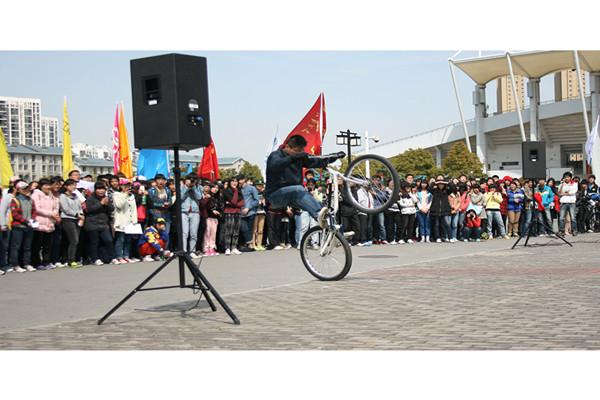 江南大学“体育达人秀——春季体育明星选拔赛”顺利举行